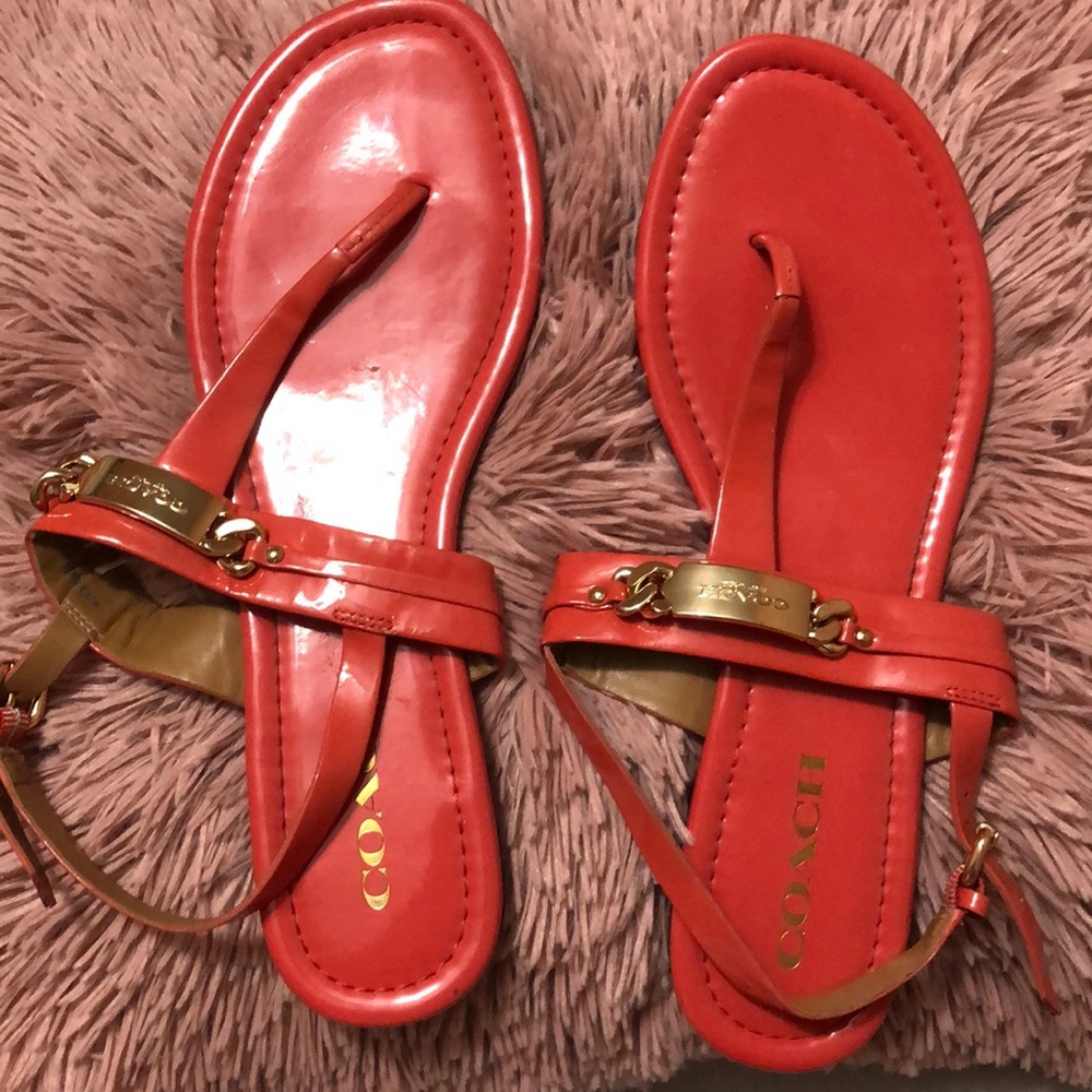 Coach sandals